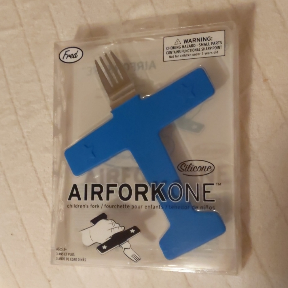 Brand New! Fred & Friends AIRFORK ONE kids fork